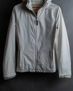 "PRADA SPORT" Double zipper hooded jacket