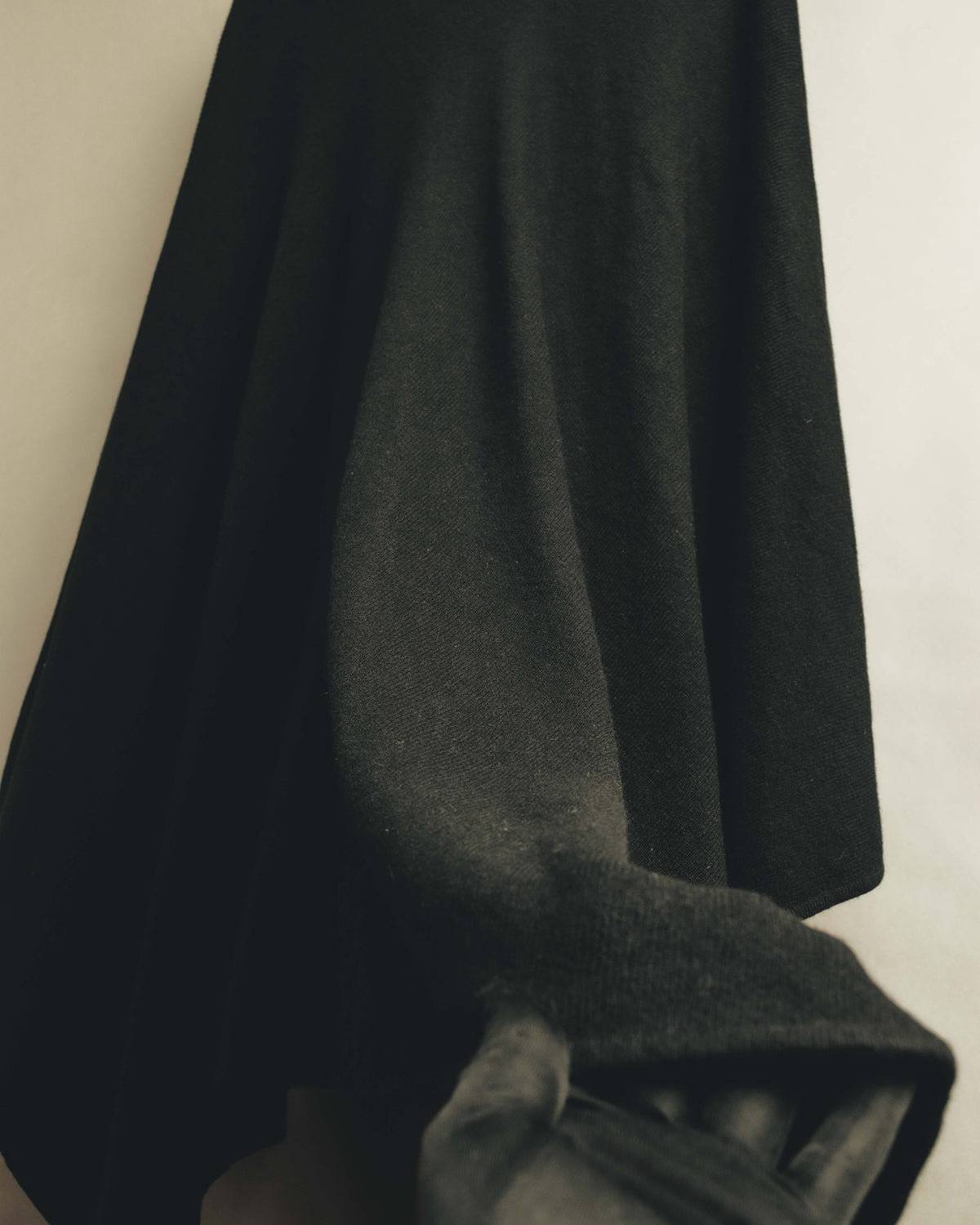 "CELINE" 80's Luxurious cashmere cape