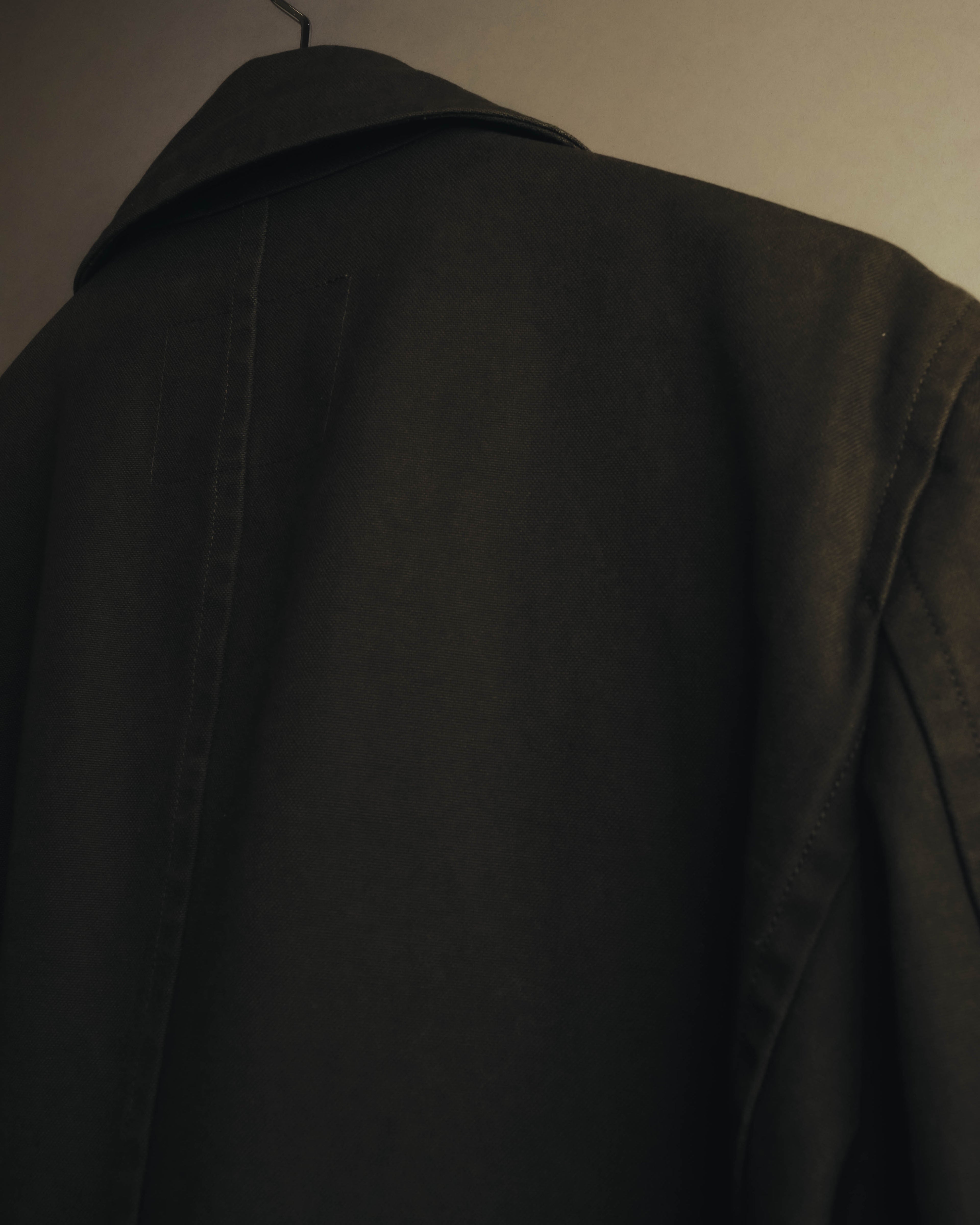 -SPECIAL- "COMME des GARÇONS HOMME" 03AW Asymmetric zip long coat