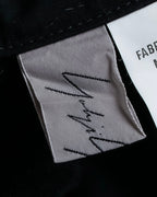 "YOHJI YAMAMOTO" Stitched hemline design flared skirt