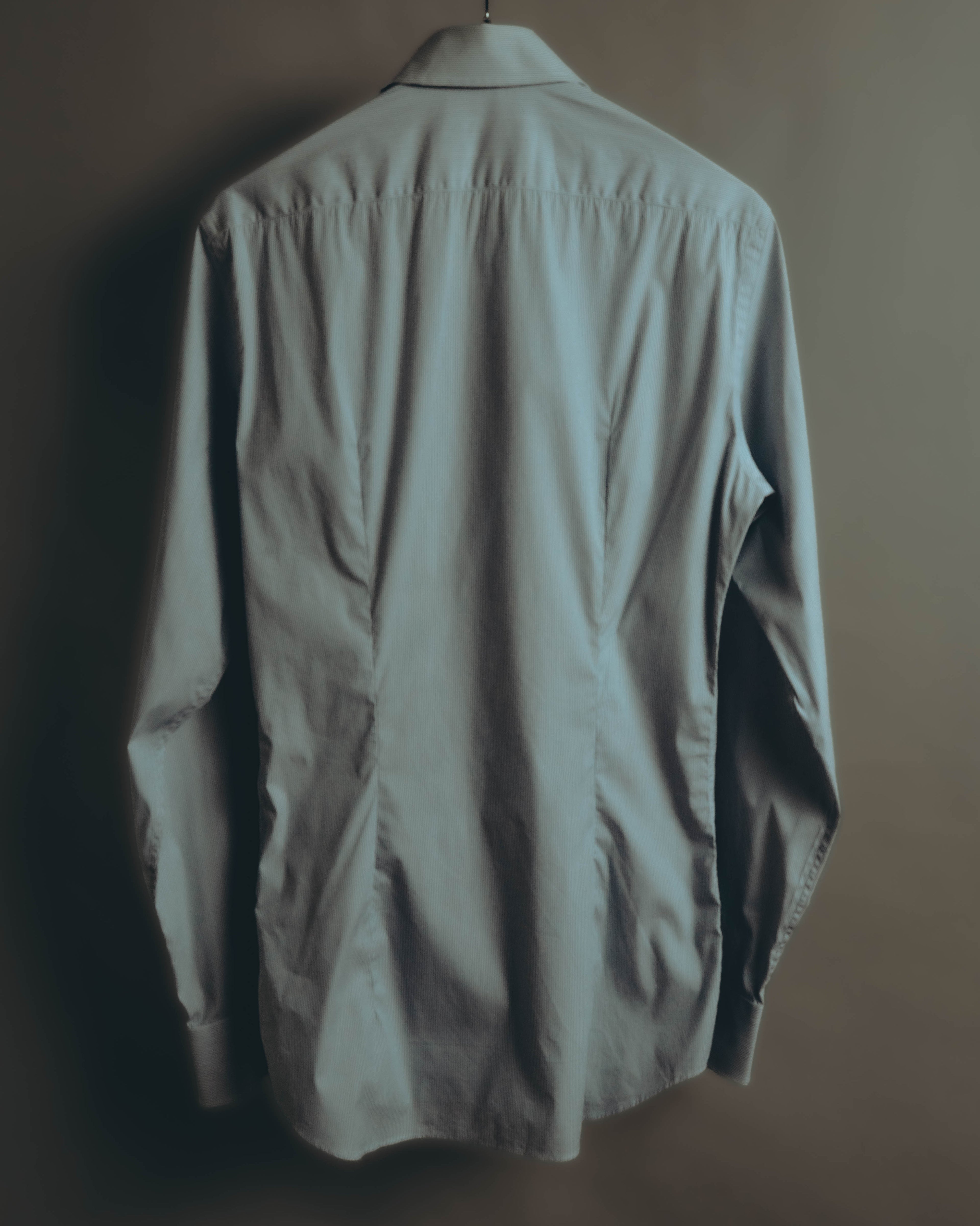 “PRADA” 2010’s fine striped slim-fit shirt