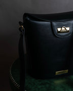 "GIANI MARCO VENTURI" Shape trapezoid leather shoulder bag