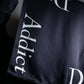 "Christian Dior" Logo＆Addict print small square scarf