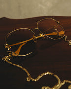 -SPECIAL- “GUCCI” 2016-2022 chain detailed oversized sunglasses