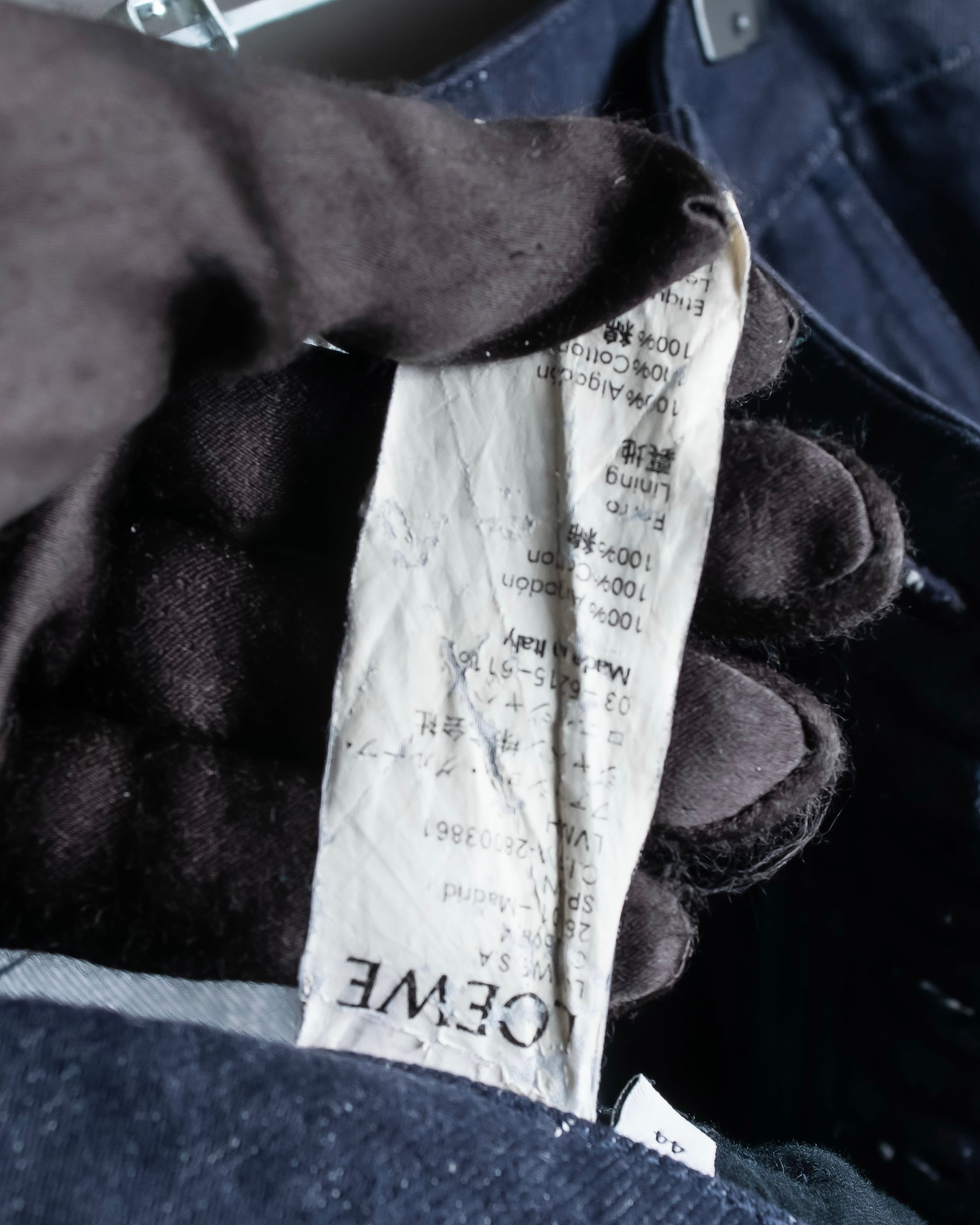 Pantalones vaqueros de pescador anchos y cónicos de LOEWE