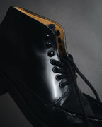 "Yohji Yamamoto FEMME" Lace-up leather ankle boots