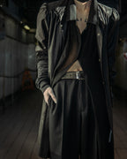 【受注生産】OMNIPRESENT CUFFED BLACK SLACKS