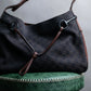 "GUCCI" GG canvas pattern horsebit design one shoulder bag