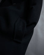 "VIKTOR&ROLF" Sculptural lapel melton coat