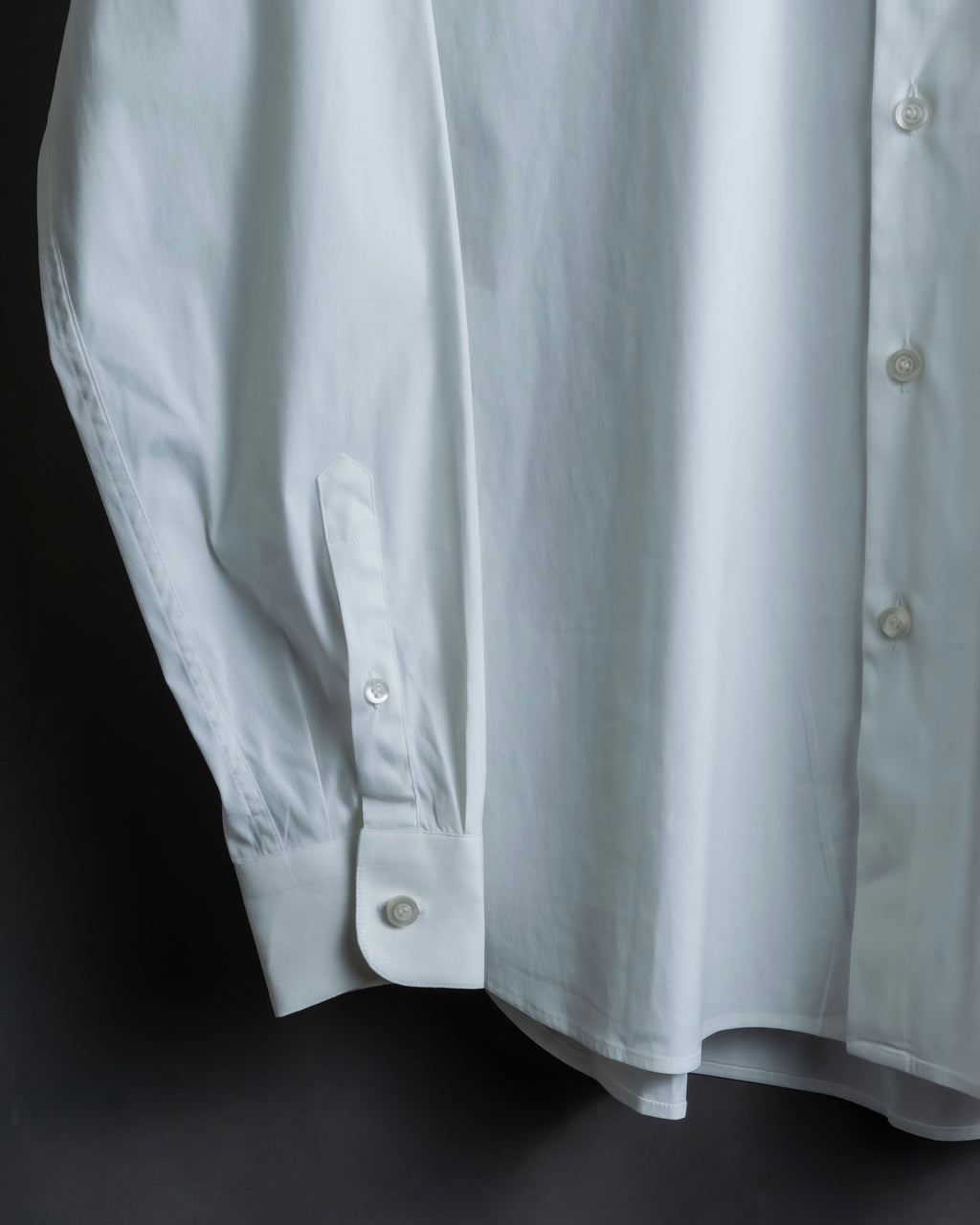 “PRADA” Short pointed collar dress shirt