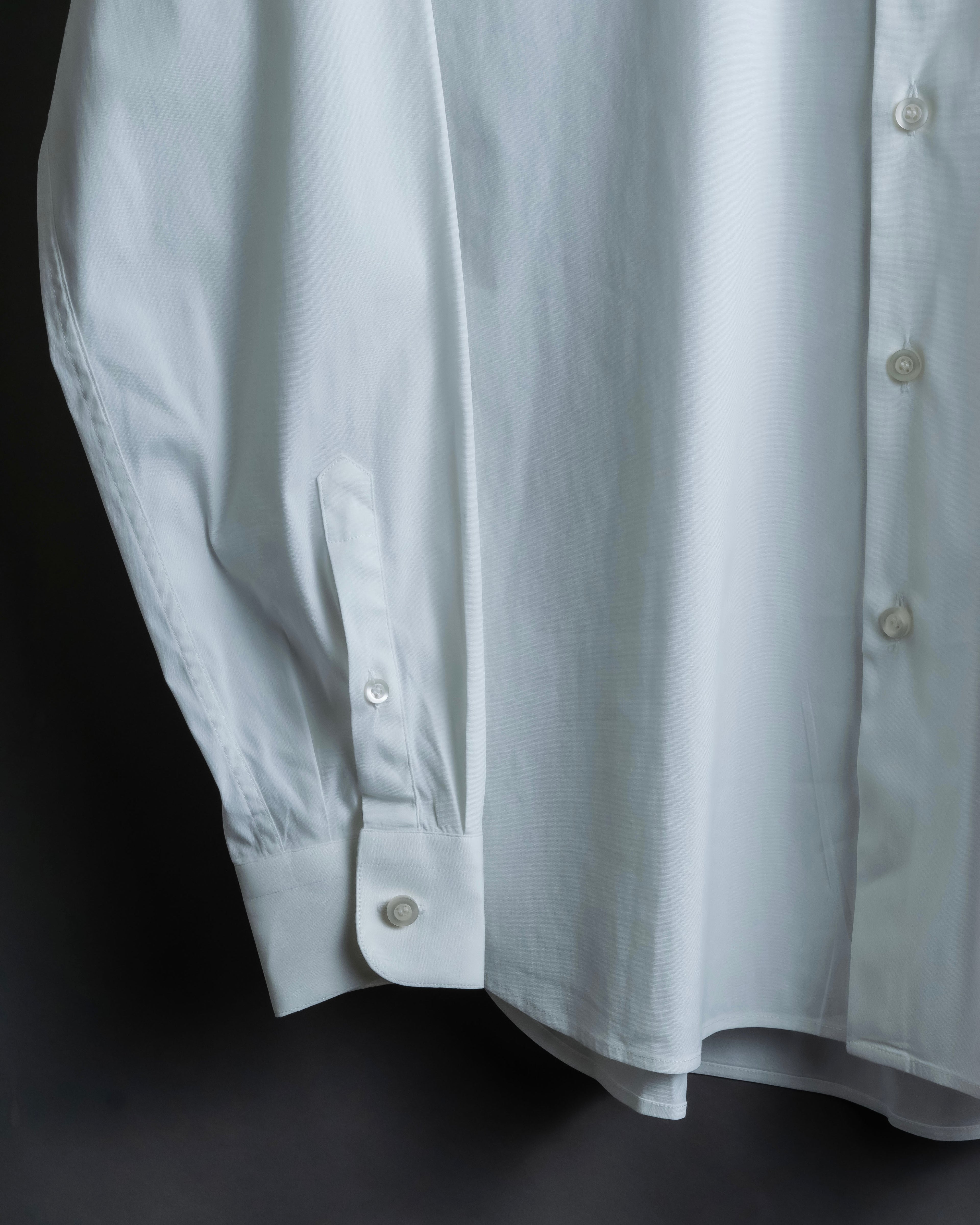 “PRADA” Short pointed collar dress shirt