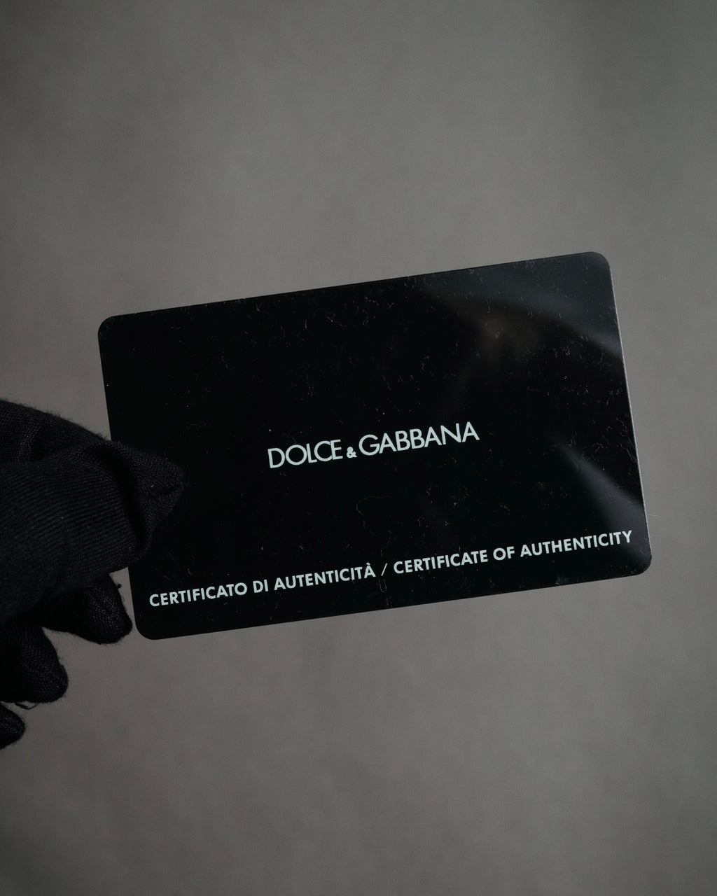 "DOLCE & GABBANA" 00’s-10’s Grained leather canvas-lined satchel bag