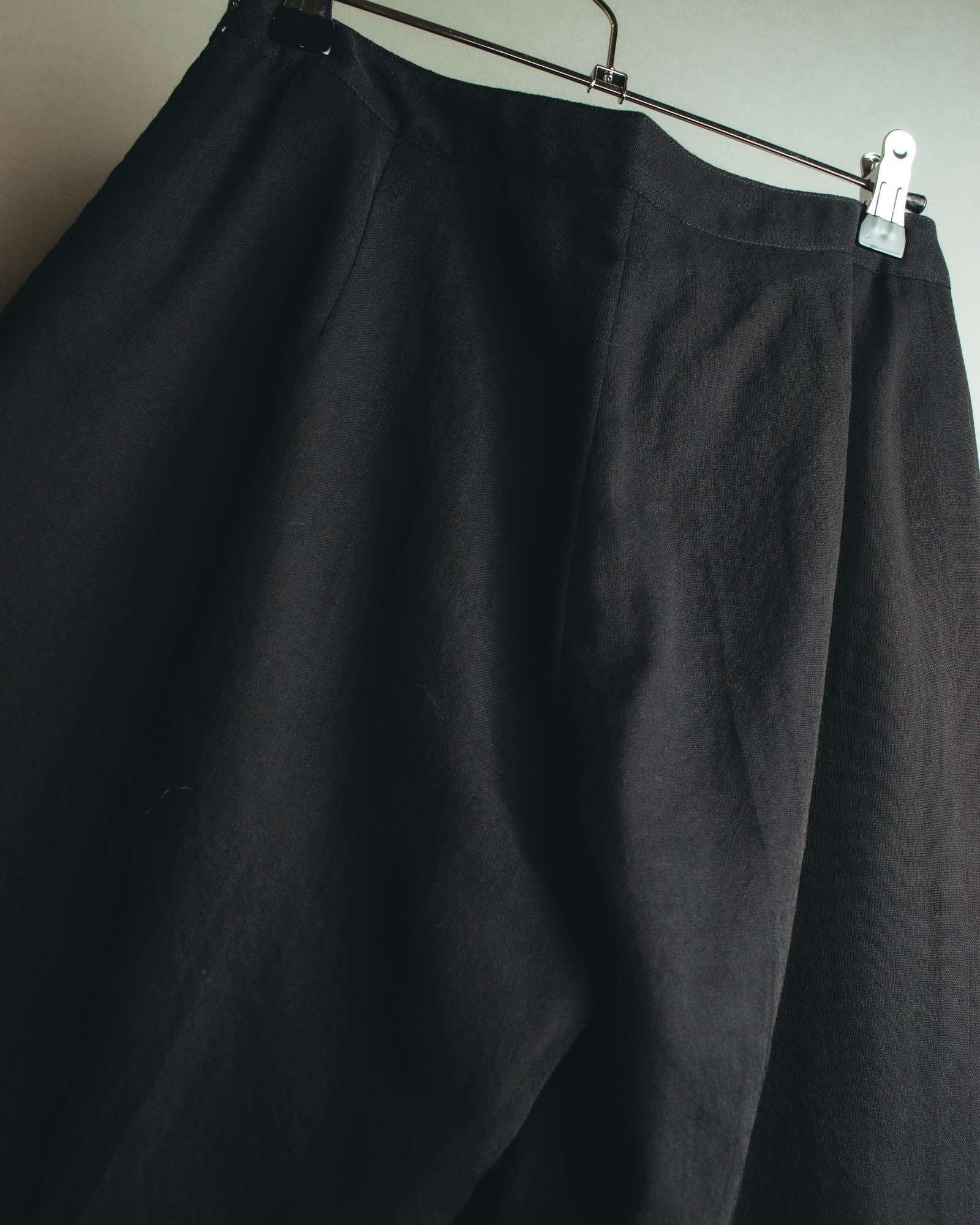 "VALENTINO GARAVANI" 90's-00's Sheer side striped wide trousers