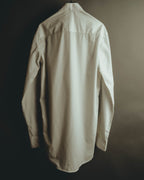 "Vintage" 90's-00's Pleated front tuxedo shirt