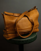 "MAISON MARGIELA" 12SS over flap design leather shoulder bag