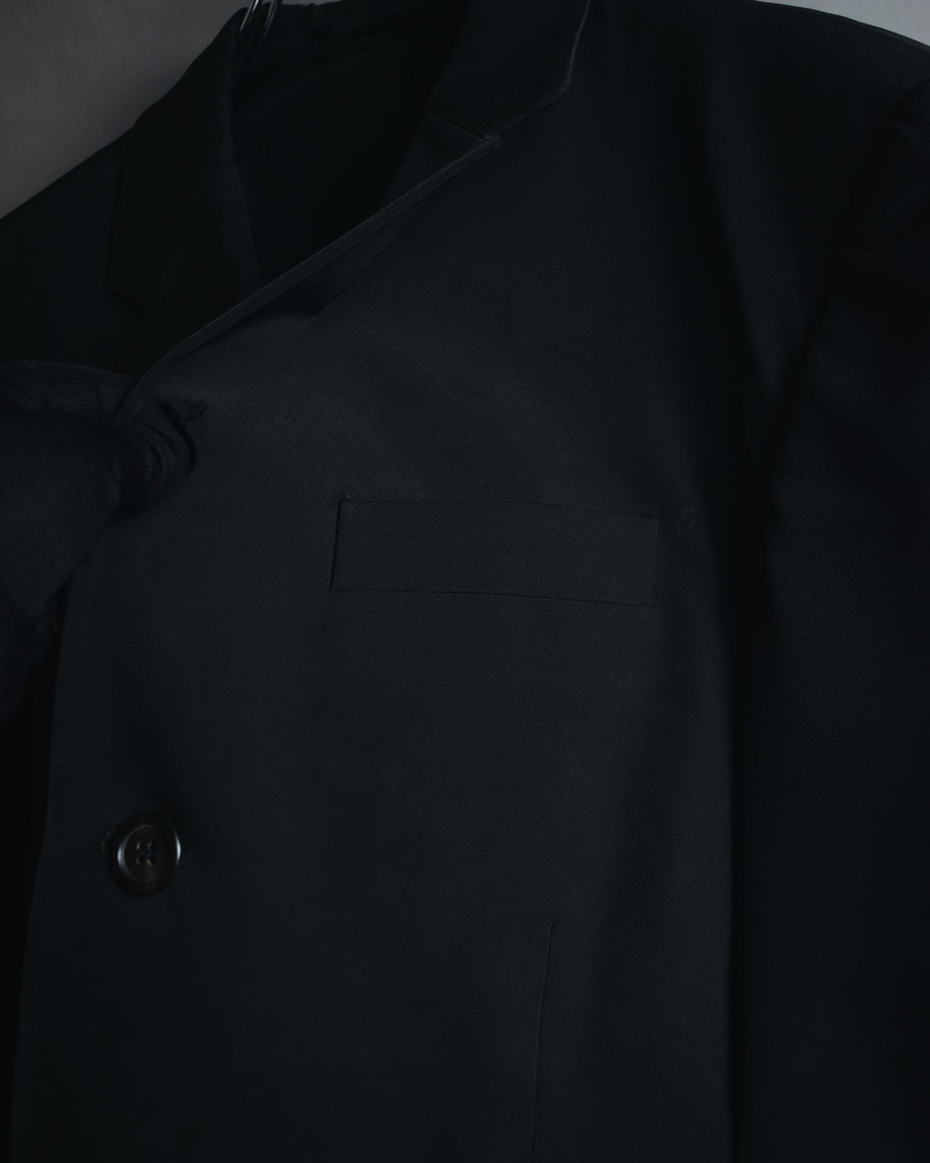 "PRADA" 1994AW Stretch polyester tailored suit