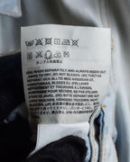 "Acne Studios" Washed light blue short denim jacket