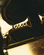 “Gucci” Leather reversible Double G belt