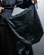 “BALENCIAGA” The Day leather shoulder bag