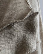 "Y's" Linen cotton mix ruffle design tank top