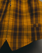 “Christian Dior” 90’s-00’s Plaid wool zip tailored vest