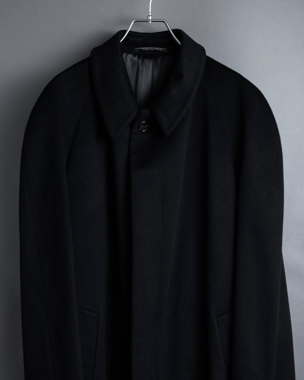 "FENDI" Manufactured in 1989 cashmere stand collar coat