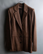 "LOEWE" Three-dimensional ribbed lamb leather set up