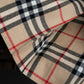 "BURBERRY" Nova check pattern box pleats mid length skirt