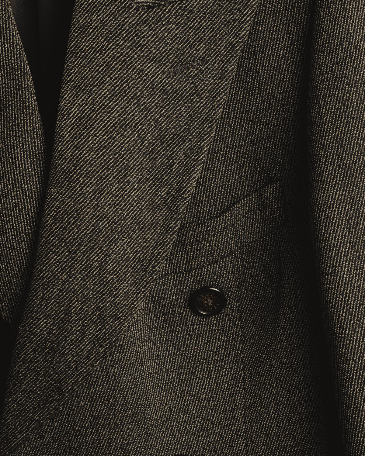 “GUCCI” Late 90’s-early 00’s military double breasted wool coat