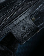 "GUCCI" Bamboo essence horizontal leather handbag