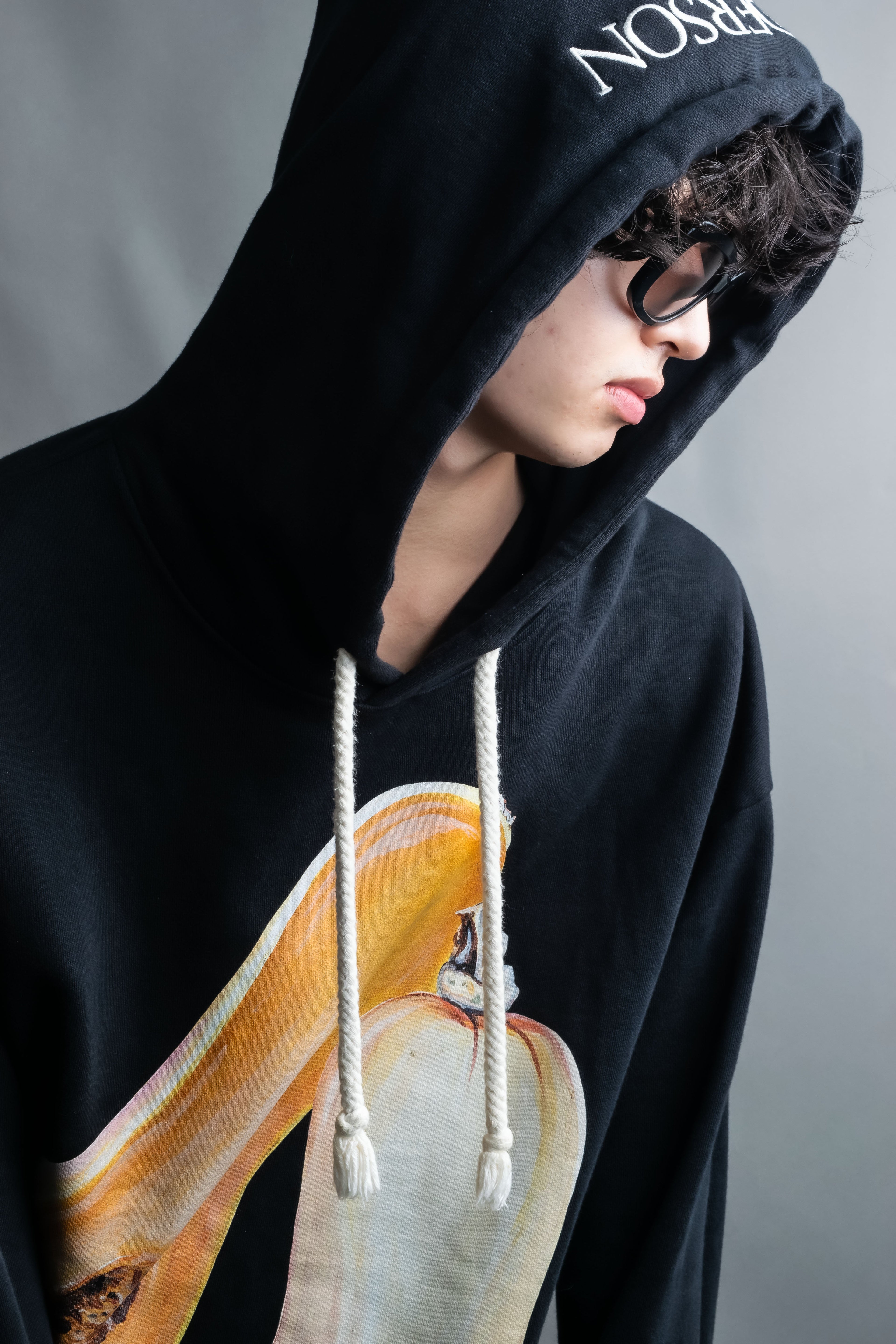 “JW Anderson” pear painted oversized hoodie