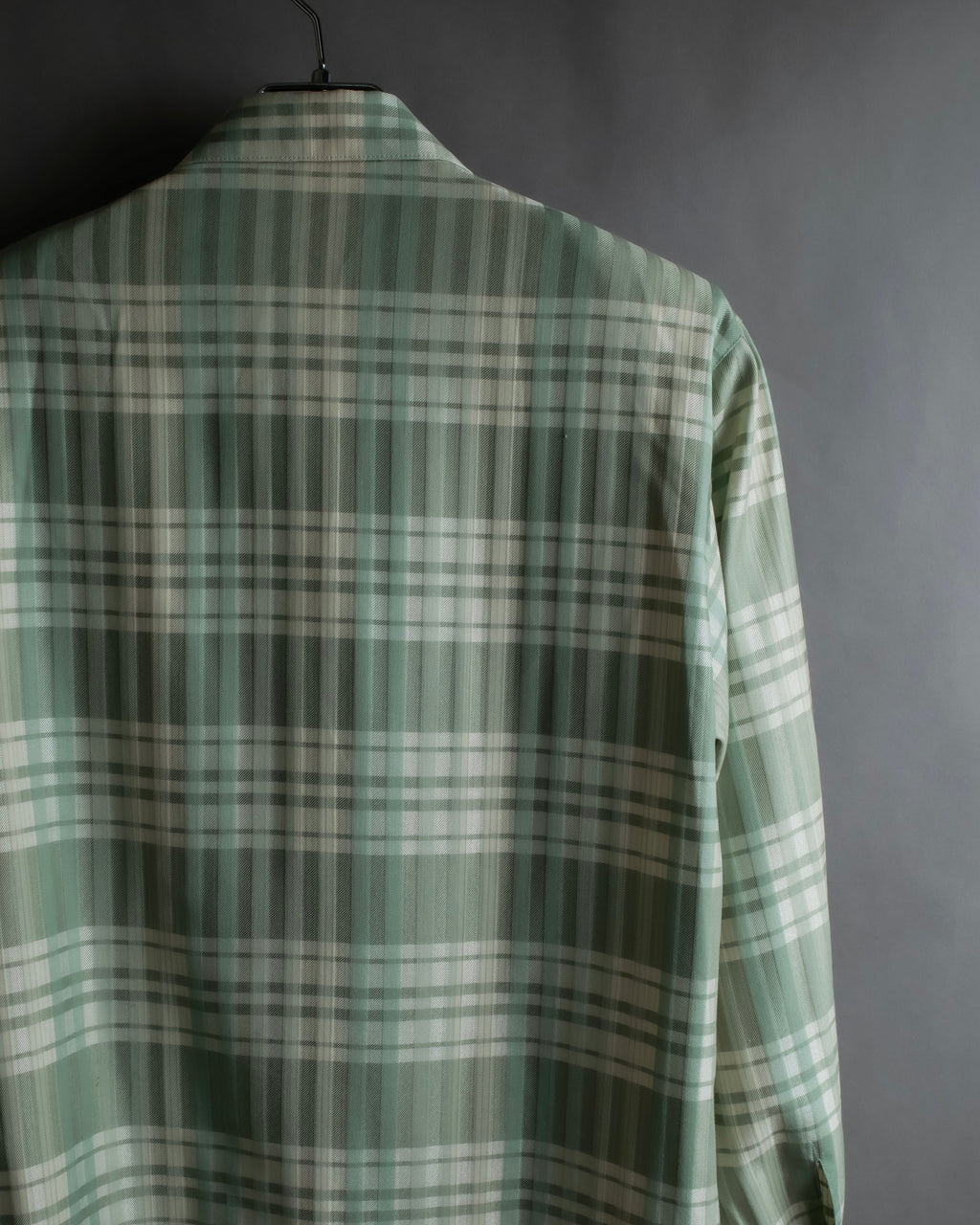 "BURBERRYS" Mint green check pattern skirt type set up