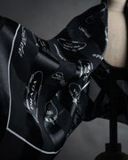 “PRADA” 2000’s Logo large scarf