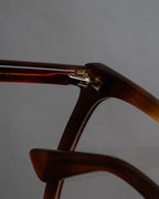 “GUCCI” 2017-2022 Bee motif havana eyeglasses