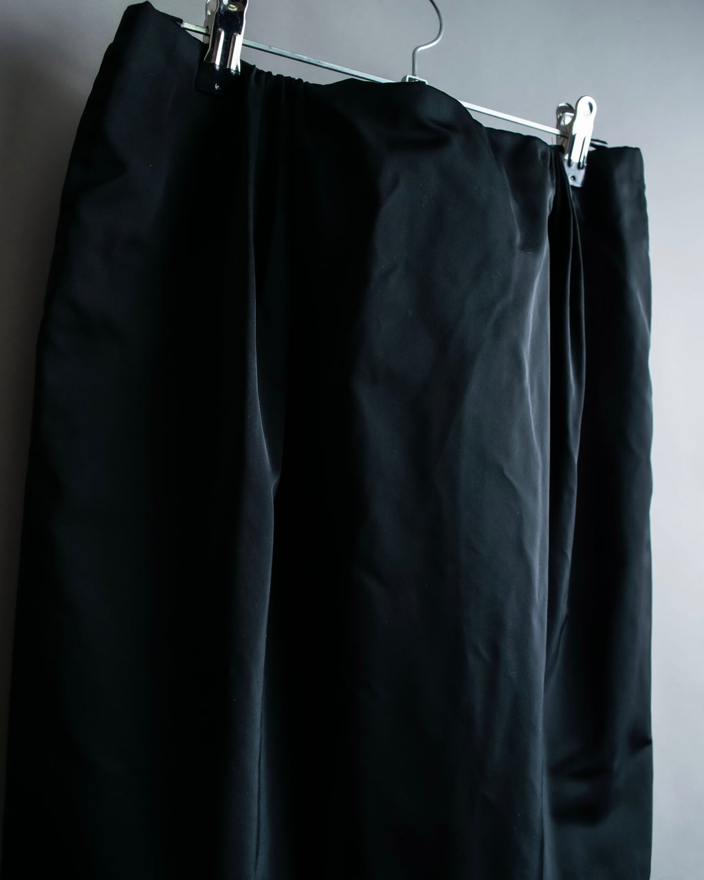 “JIL SANDER” Silk blended tight silhouette skirt