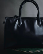 "BALENCIAGA" 2013 Autumn/Winter Padlock All Afternoon Structured Leather Bag