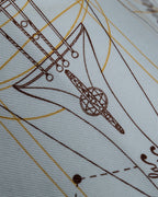 "HERMES" La Musique des Sphères petit carre scarf