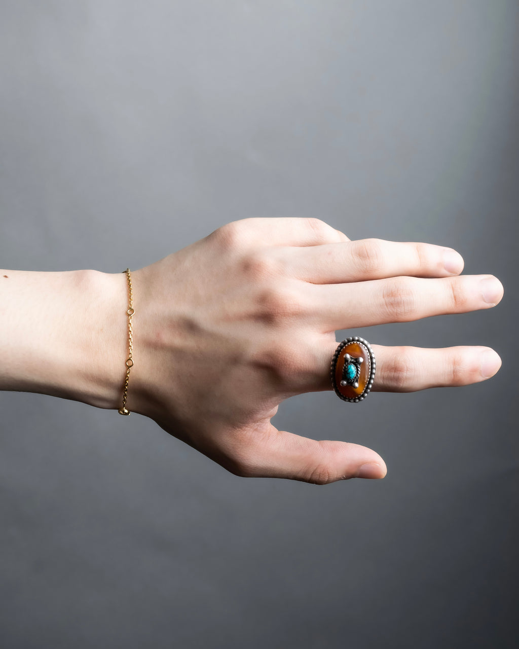 “Vintage” Silver turquoise Indian jewelry