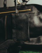 "Valerio Valeriani" 00's-10's Convertible leather Boston bag