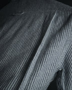 "THOM BROWNE" Micro patterned button-down shirt