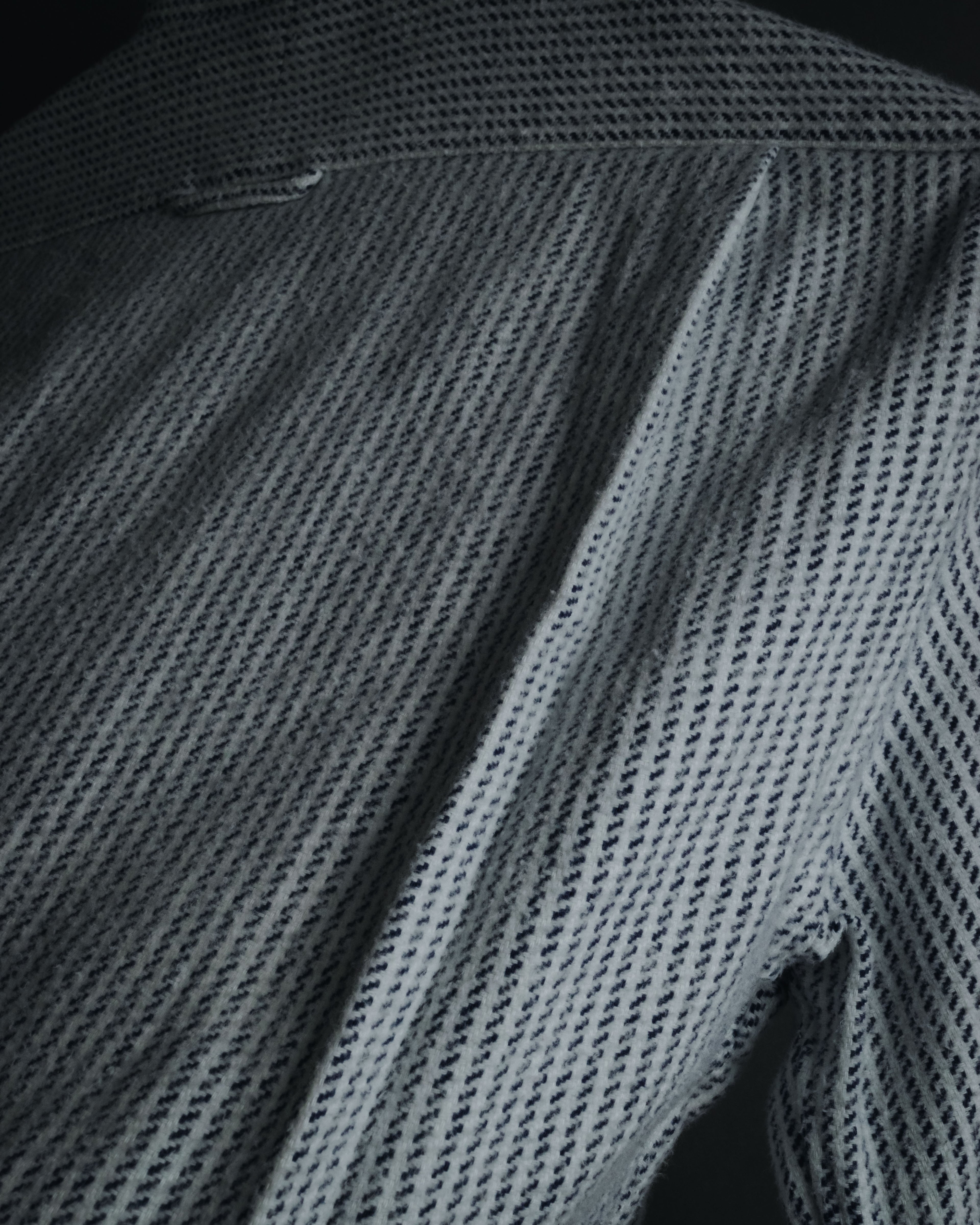 "THOM BROWNE" Micro patterned button-down shirt