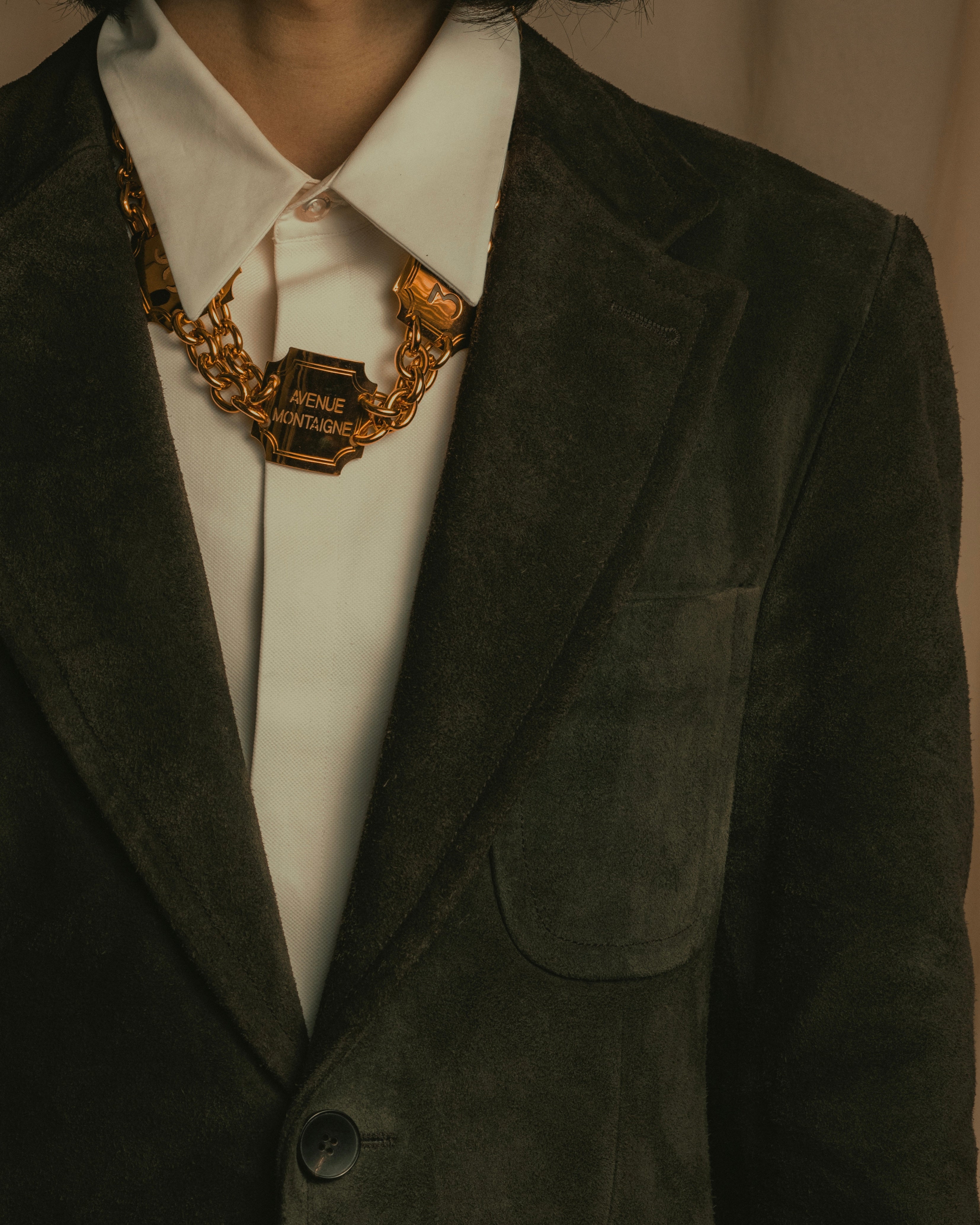 -SPECIAL- "GUCCI" 90’s Tom ford design suede tailored jacket