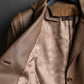 "LOEWE"  Camel brown leather tailored jacket