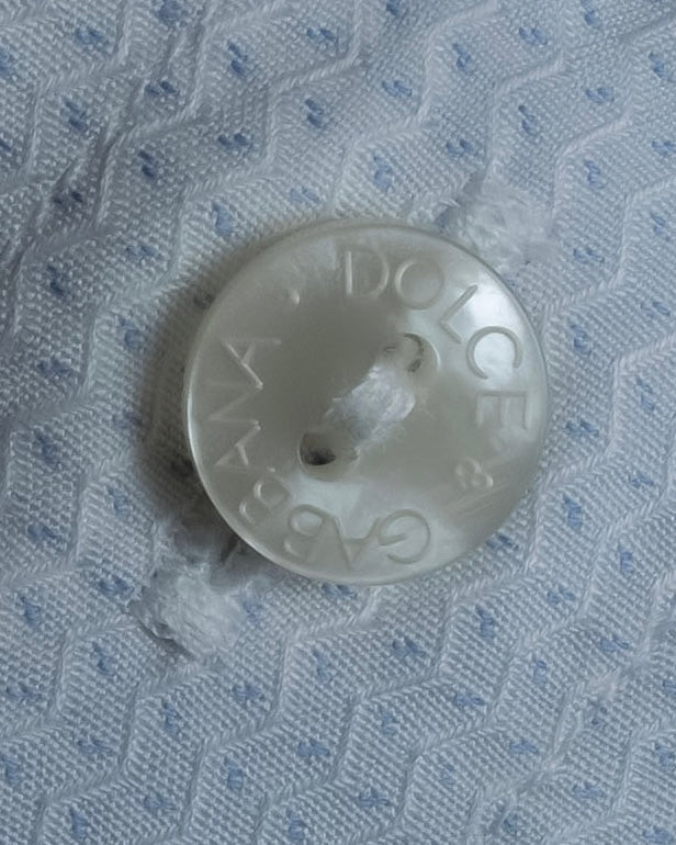 "Dolce & Gabbana" Geometric print slim fit shirt