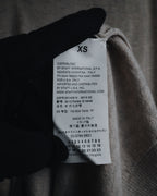 Maison Margiela 2014 Autumn/Winter fine gauge V-neck knit dress with elbow patches