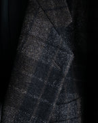 “COMME des GARÇONS HOMME”
88AW Boxy plaid tailored jacket