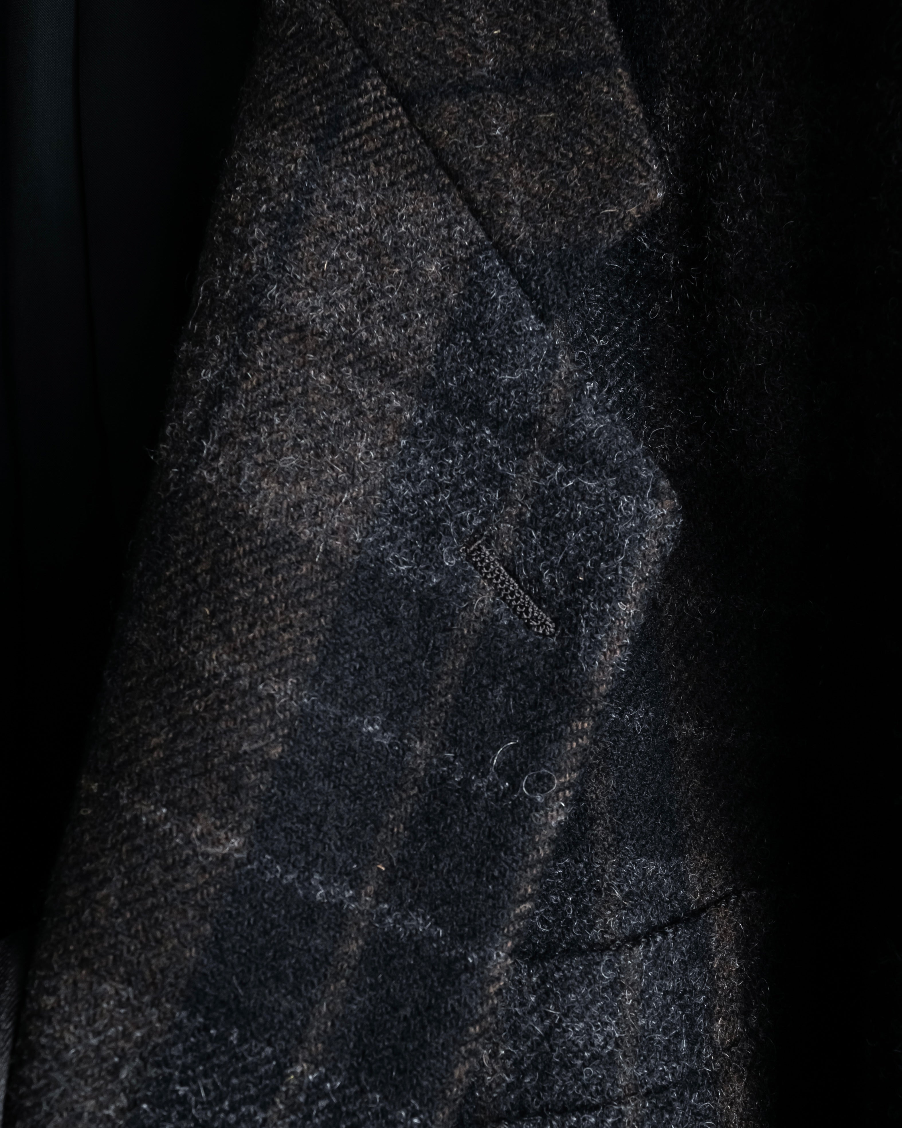 “COMME des GARÇONS HOMME”
88AW Boxy plaid tailored jacket