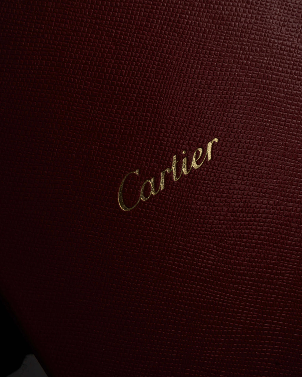 "Cartier" Band 1PD PG AU750 diamond ring