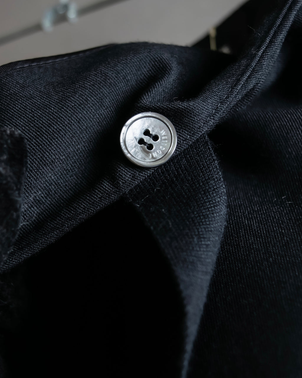 "WE11DONE" Flare silhouette super maxi skirt