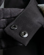 "GIORGIO ARMANI" Soft texture  brown wide slacks